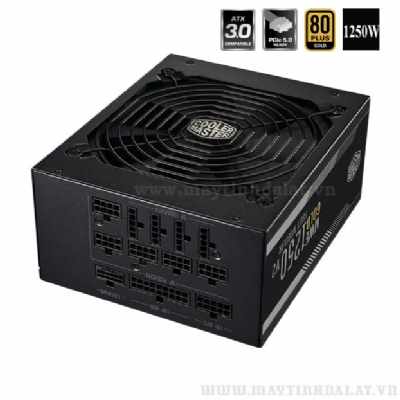 NGUỒN MÁY TÍNH COOLER MASTER MWE GOLD 1250 - V2 1250W ATX3.0 PCIE 5.0 80 PLUS GOLD FULL MODULAR