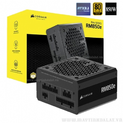 NGUỒN MÁY TÍNH CORSAIR RM850E ATX 3.1 850W 80 PLUS GOLD