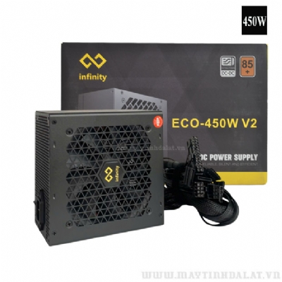 NGUỒN MÁY TÍNH INFINITY ECO V2 450W SINGLE RAIL