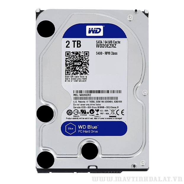 Ổ CỨNG HDD WD BLUE 2TB 5400RPM 3.5