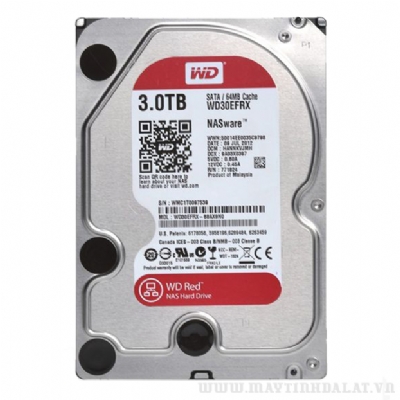 Ổ CỨNG HDD WD RED PLUS 3TB 5400RPM 3.5