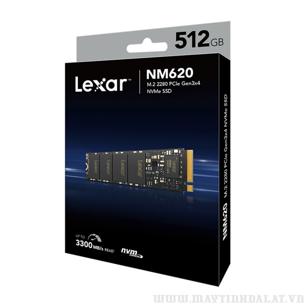 Ổ CỨNG SSD LEXAR NM620 512GB M.2 2280 NVME GEN 3