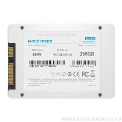 Ổ CỨNG SSD MOVESPEED JQB 256GB SATA 3