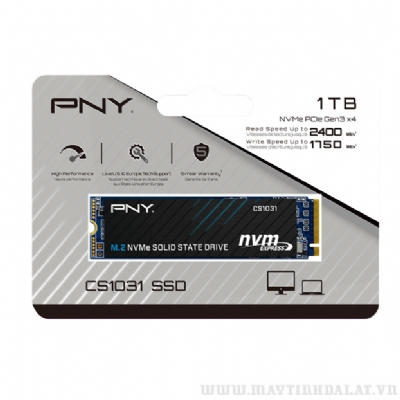Ổ CỨNG SSD PNY CS1031 1TB M.2 2280 NVME GEN 3 X4