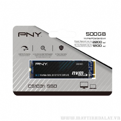 Ổ CỨNG SSD PNY CS1031 500GB M.2 2280 NVME GEN 3 X4