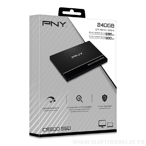 Ổ CỨNG SSD PNY CS900 240GB SATA 3
