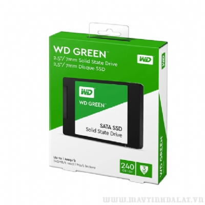 Ổ CỨNG SSD WD GREEN 240GB SATA 3
