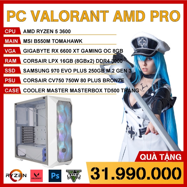 PC VALORANT AMD PRO