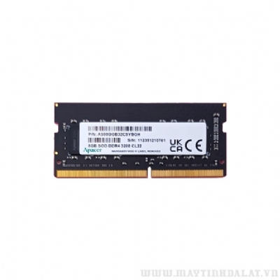 RAM LAPTOP APACER 8GB (1X8GB) DDR4 3200MHZ