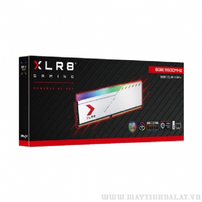 RAM PNY XLR8 GAMING SILVER RGB DDR4 8GB 3200MHZ