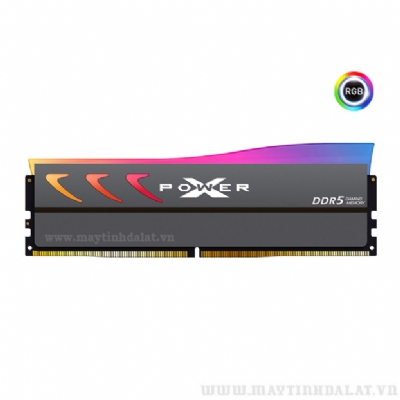 RAM SILICON POWER XPOWER STORM RGB GRAY 16GB (1X16GB) DDR5 6000MHZ