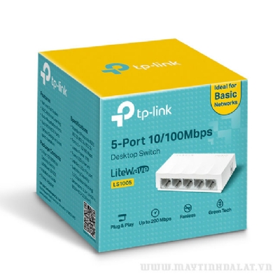 SWITCH TP-LINK LS1005 5 CỔNG 10/ 100MBPS VỎ NHỰA