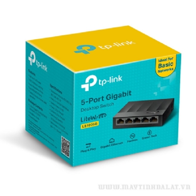 SWITCH TP-LINK LS1005G 5 CỔNG GIGABIT 10/100/1000 MBPS VỎ NHỰA