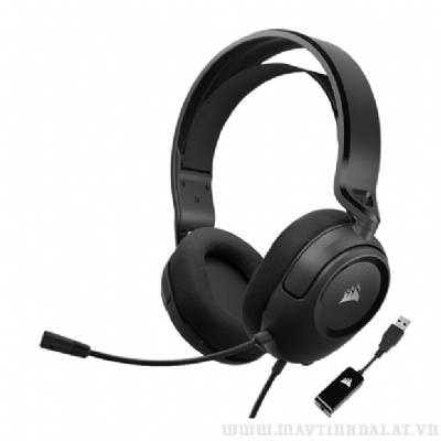 TAI NGHE GAMING CÓ DÂY CORSAIR HS35 SURROUND V2 CARBON