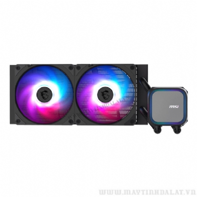 TẢN NHIỆT NƯỚC CPU MSI MAG CORELIQUID A13 240 ARGB MÀU ĐEN