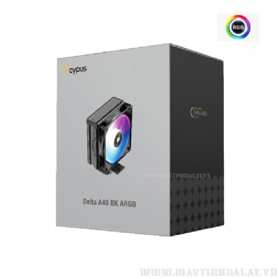 TẢN NHIỆT OCYPUS DELTA A40 BK ARGB MÀU ĐEN
