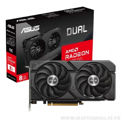 VGA ASUS AMD RADEON RX 7600 DUAL RX 7600-O8G-EVO