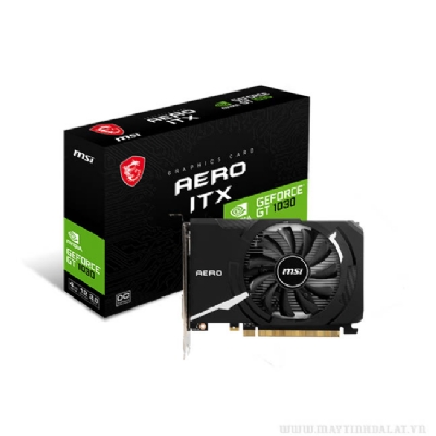 VGA MSI GEFORCE GT 1030 AERO ITX 4GB GDDR4 OC