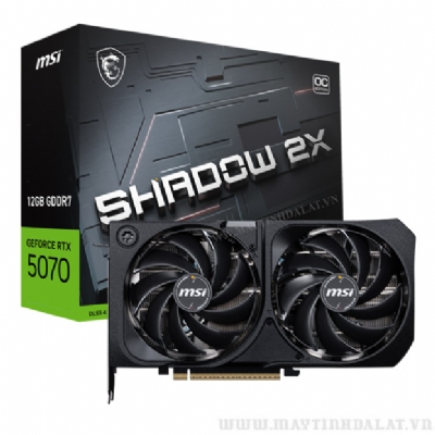 VGA MSI GEFORCE RTX 5070 SHADOW 2X OC 12GB GDDR7