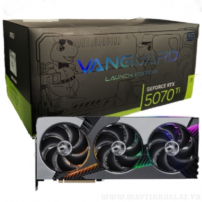 VGA MSI GEFORCE RTX 5070TI VANGUARD SOC LAUNCH EDITION GDDR7