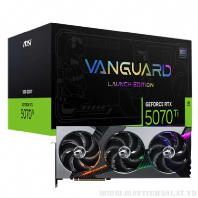 VGA MSI GEFORCE RTX 5070TI VANGUARD SOC LAUNCH EDITION GDDR7