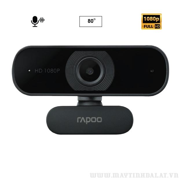 WEBCAM RAPOO C260 FULLHD 1080P