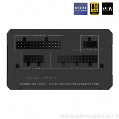 NGUỒN MÁY TÍNH CORSAIR RM850E ATX 3.1 850W 80 PLUS GOLD