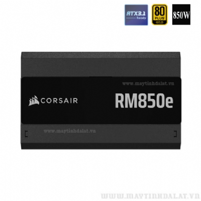 NGUỒN MÁY TÍNH CORSAIR RM850E ATX 3.1 850W 80 PLUS GOLD